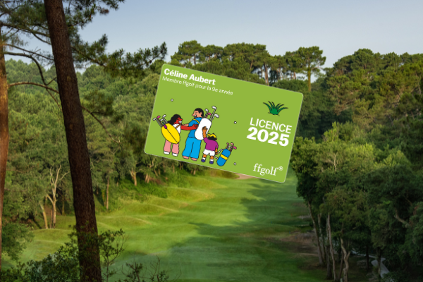 Offre Licence FFGolf 2025 + Green-fee 18 trous offert